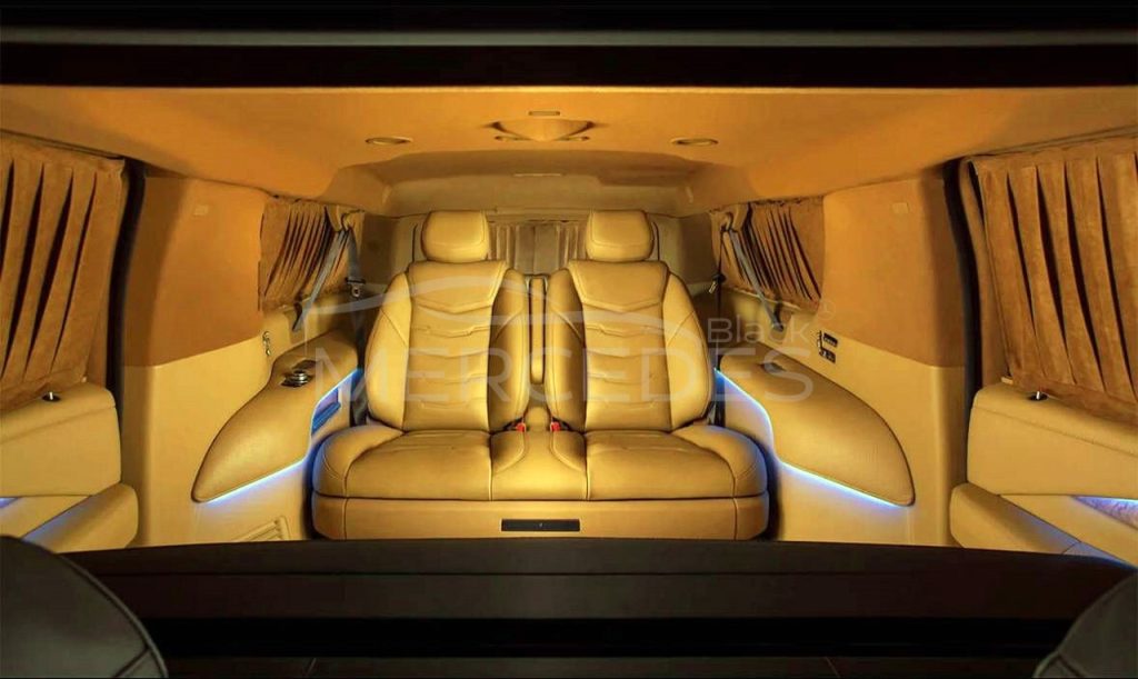 Джип Cadillac Escalade IV VIP кабинет с перегородкой