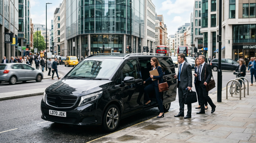 Корпоративный транспорт в Москве — минивэн премиум-класса для команды, аренда с водителем